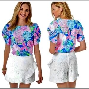 Lilly Pulitzer Skort White Eyelet. Size 12